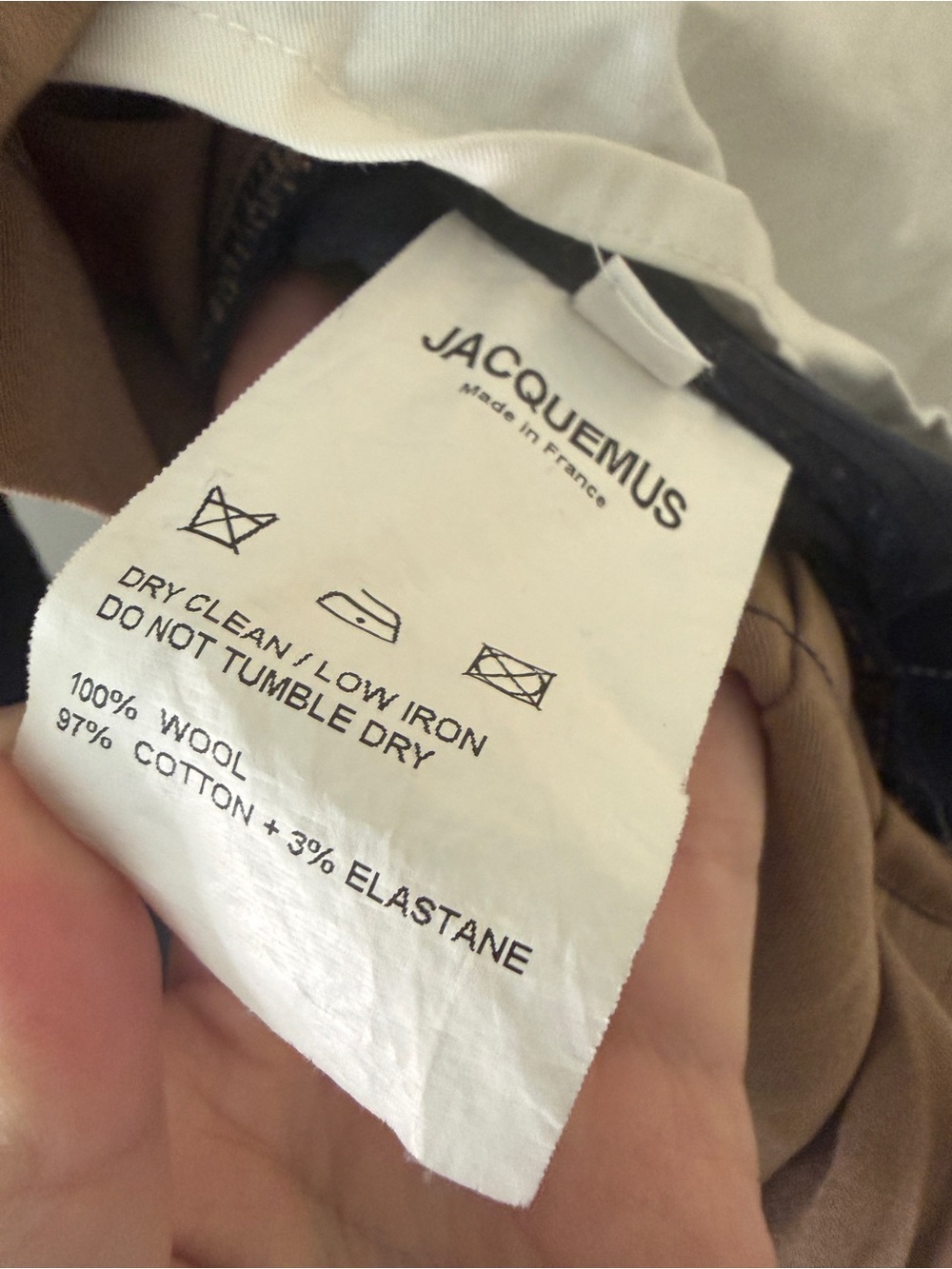 Jacquemus Navy & Multicolour L'Enfant Asymmetrical Dress - Picture 7 of 9